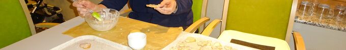 Plätzchen backen